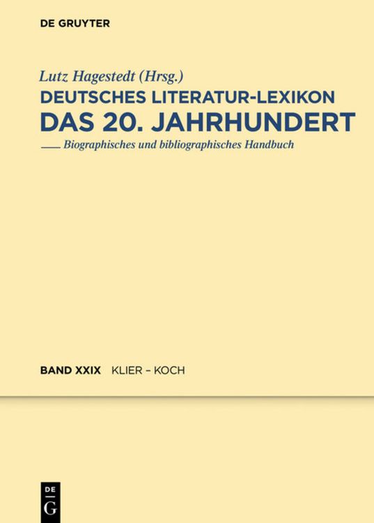Produktbild: Klabund / Klier - Koch, Julius