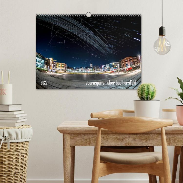 Produktbild: Sternspuren &uuml;ber Bad Hersfeld (Wandkalender 2027 DIN A3 quer), CALVENDO Monatskalender