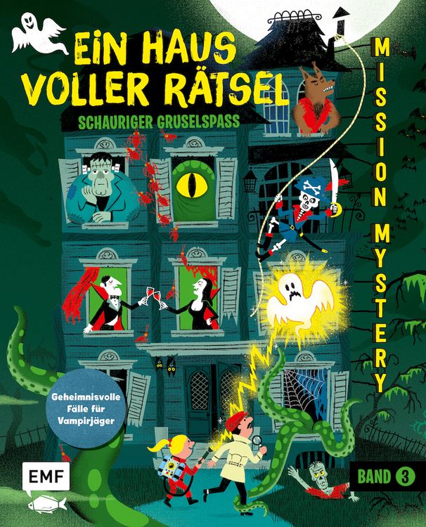 Produktbild: Mission Mystery &ndash; Ein Haus voller R&auml;tsel: Schauriger Gruselspa&szlig; &ndash; Band 3