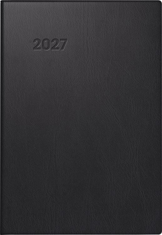 Produktbild: BRUNNEN 1072311907 Taschenkalender Mod. 723 2027 A7, Kunststoff, schwarz
