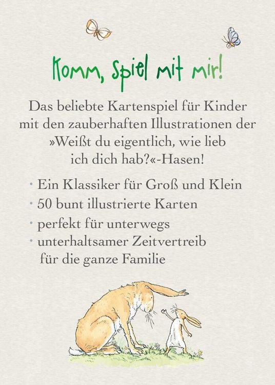 Produktbild: Wei&szlig;t du eigentlich, wie gern ich mit dir Mau-Mau spiele?