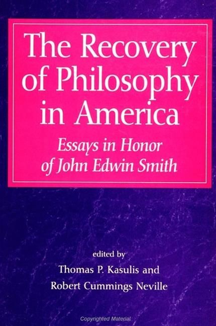 Produktbild: The Recovery of Philosophy in America