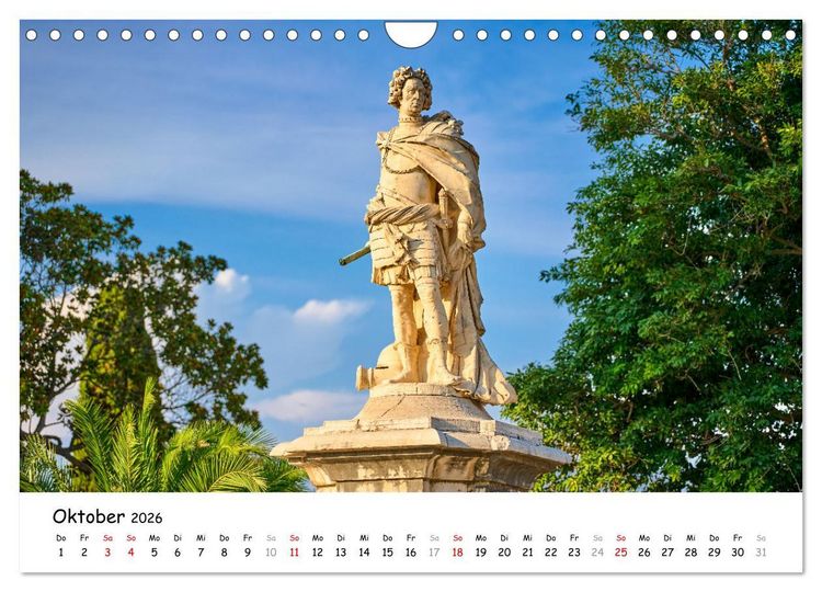 Produktbild: Mediterraner Zauber - Korfu in all seinen Facetten (Wandkalender 2026 DIN A4 quer), CALVENDO Monatskalender