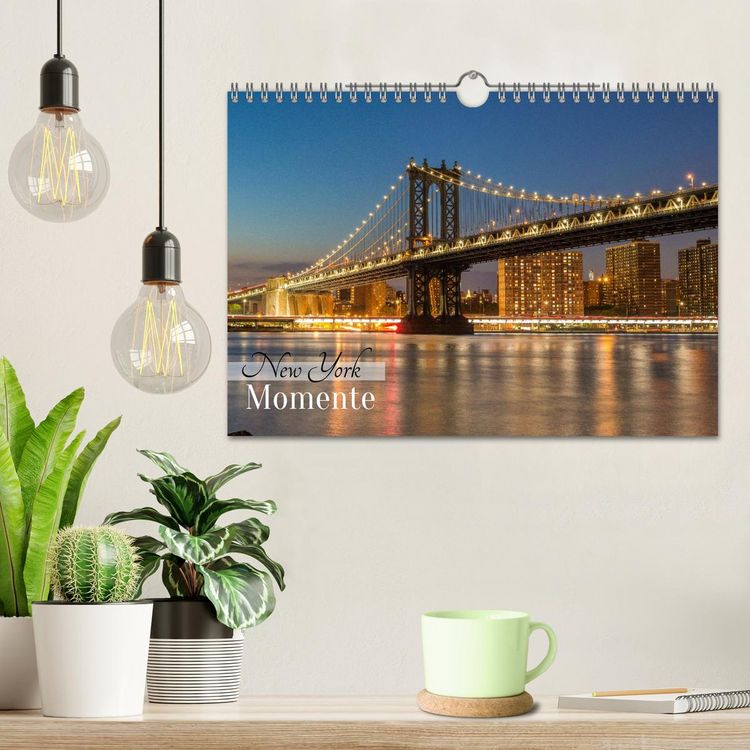 Produktbild: New York - Momente (Wandkalender 2026 DIN A4 quer), CALVENDO Monatskalender