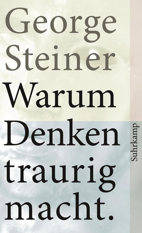 Bild vom Artikel Warum Denken traurig macht vom Autor George Steiner