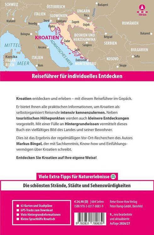 Produktbild: Reisef&uuml;hrer Kroatien