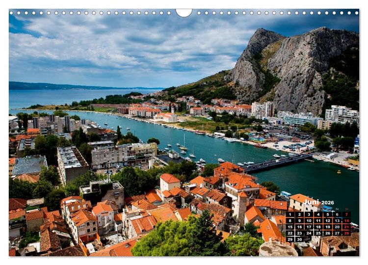Produktbild: Kroatien - Split und die dalmatinische K&uuml;ste (Wandkalender 2026 DIN A3 quer), CALVENDO Monatskalender