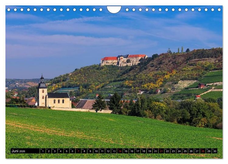 Produktbild: Freyburg - Die Perle im Unstruttal (Wandkalender 2026 DIN A4 quer), CALVENDO Monatskalender
