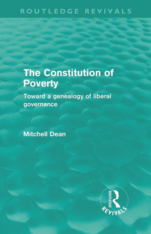 Produktbild: The Constitution of Poverty (Routledge Revivals)