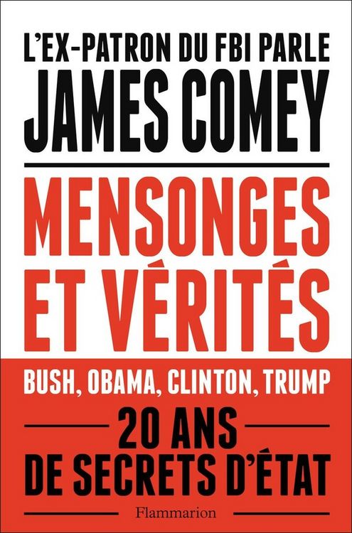 Produktbild: Comey, J: Mensonges et v&eacute;rit&eacute;