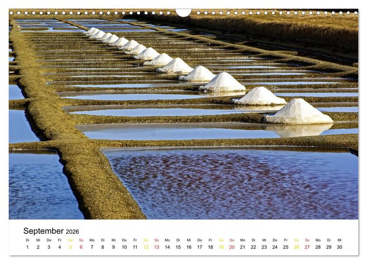 Produktbild: Vend&eacute;e Aus dem Meer steigender Himmel Frankreichs (Wandkalender 2026 DIN A3 quer), CALVENDO Monatskalender