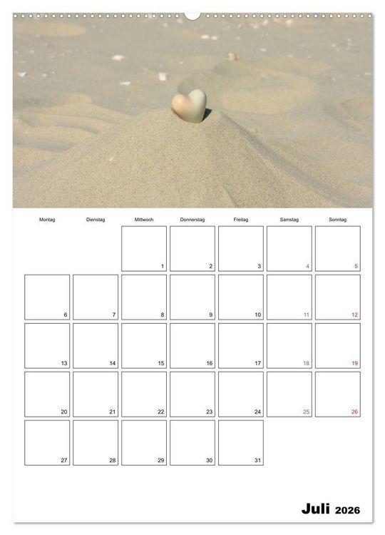 Produktbild: Ein herzliches Jahr (hochwertiger Premium Wandkalender 2026 DIN A2 hoch), Kunstdruck in Hochglanz