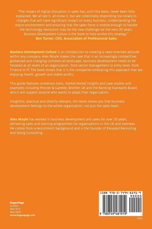 Produktbild: Business Development Culture