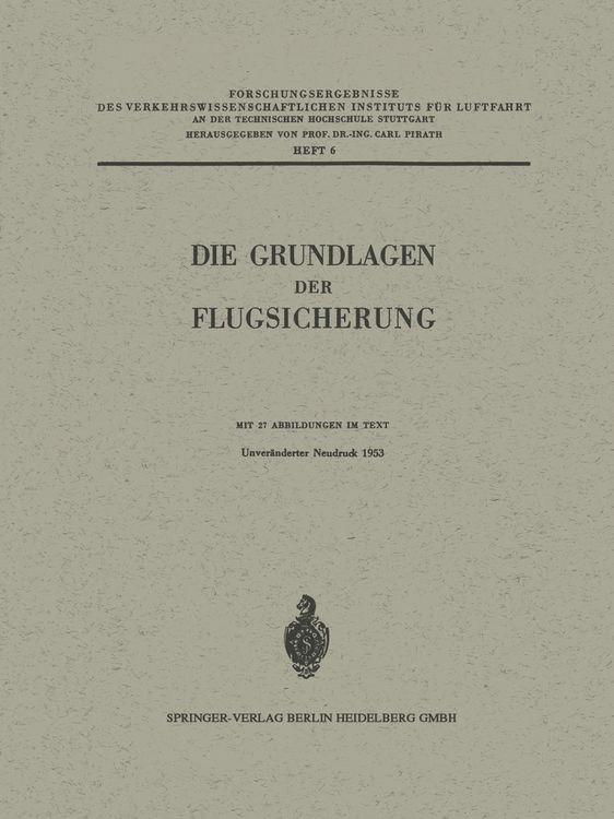 Produktbild: Die Grundlagen der Flugsicherung