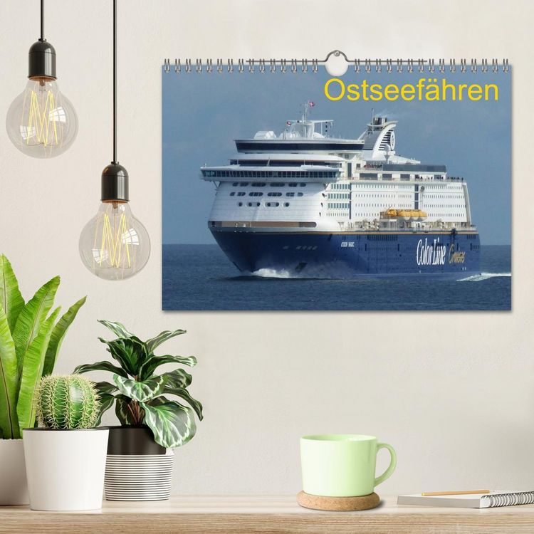 Produktbild: Ostseef&auml;hren (Wandkalender 2026 DIN A4 quer), CALVENDO Monatskalender