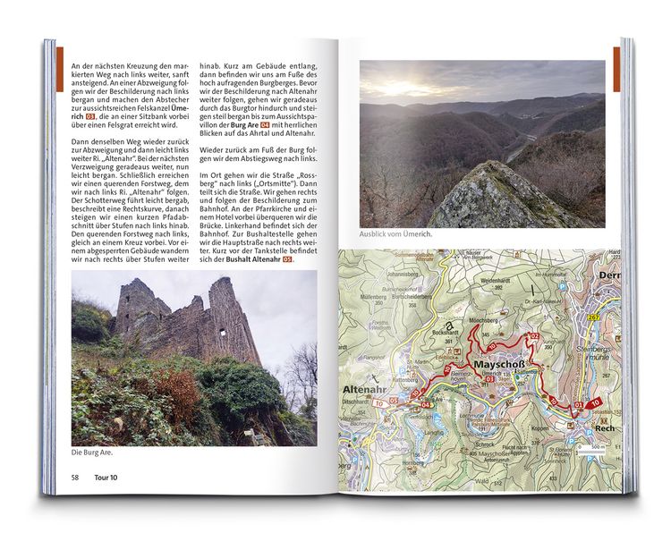 Produktbild: KOMPASS Wanderf&uuml;hrer Eifel mit Mosel, Luxemburger Schweiz und Hohem Venn, 70 Touren mit Extra-Tourenkarte