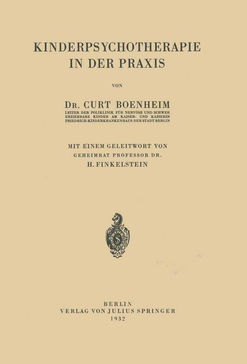 Produktbild: Kinderpsychotherapie in der Praxis