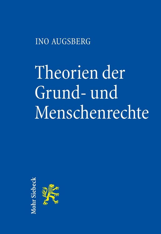 Produktbild: Theorien der Grund- und Menschenrechte