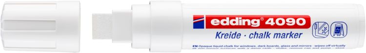 Produktbild: edding 4090 Kreidemarker WindowMarker 4-15mm wei&szlig;