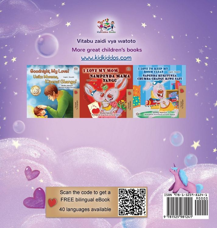 Produktbild: Sweet Dreams, My Love (Swahili English Bilingual Book for Kids)