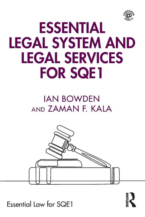Produktbild: Essential Legal System and Legal Services for SQE1