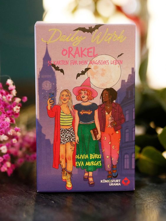 Produktbild: Daily Witch Orakel - 32 Orakelkarten & 48-seitiges Booklet - Hexenstarter-Set (DE)