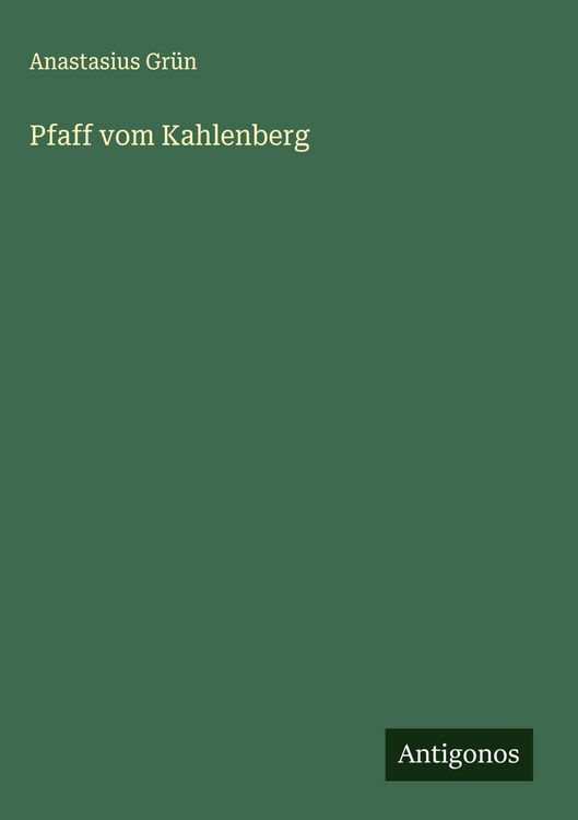Produktbild: Pfaff vom Kahlenberg
