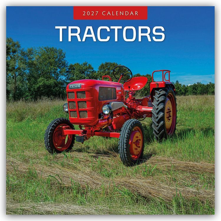 Produktbild: Tractors &ndash; Traktoren 2027 &ndash; 16-Monatskalender