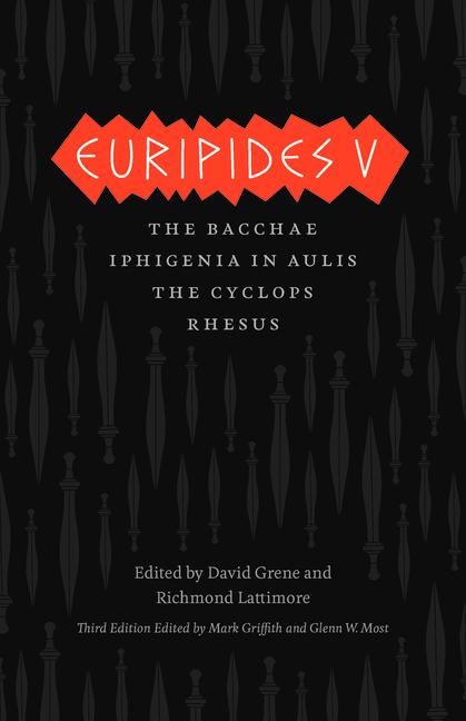 Produktbild: Euripides V - Bacchae, Iphigenia in Aulis, The Cyclops, Rhesus