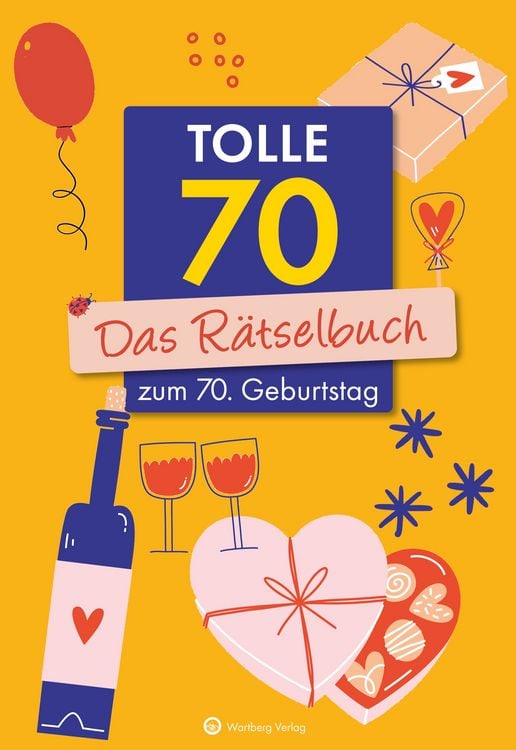Produktbild: Tolle 70! Das Rätselbuch zum 70. Geburtstag