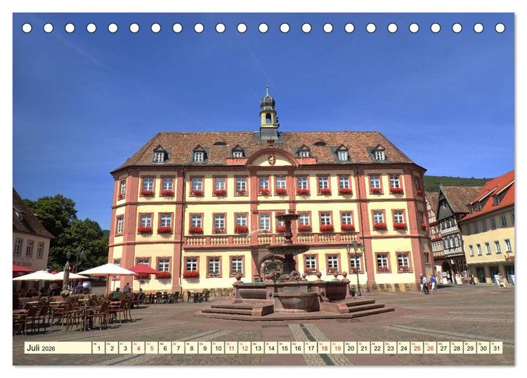 Produktbild: Gru&szlig; aus Neustadt an der Weinstra&szlig;e (Tischkalender 2026 DIN A5 quer), CALVENDO Monatskalender