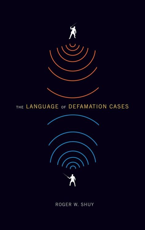 Produktbild: The Language of Defamation Cases