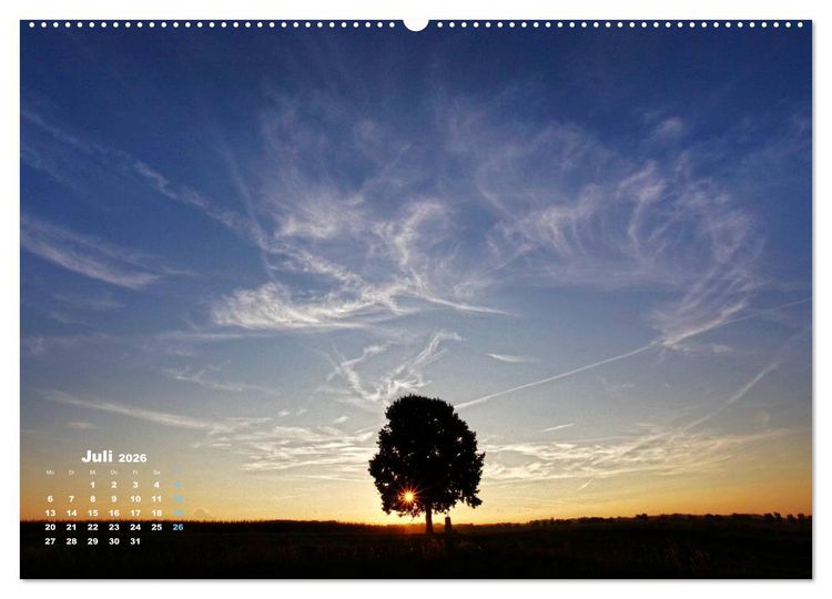 Produktbild: Wolkentr&auml;ume - Traumwolken (hochwertiger Premium Wandkalender 2026 DIN A2 quer), Kunstdruck in Hochglanz
