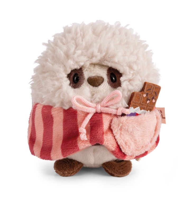 Produktbild: NICI Kuscheltier Panda Kono mit Schokolade und Popcornkost&uuml;m 8cm in Geschenkbox