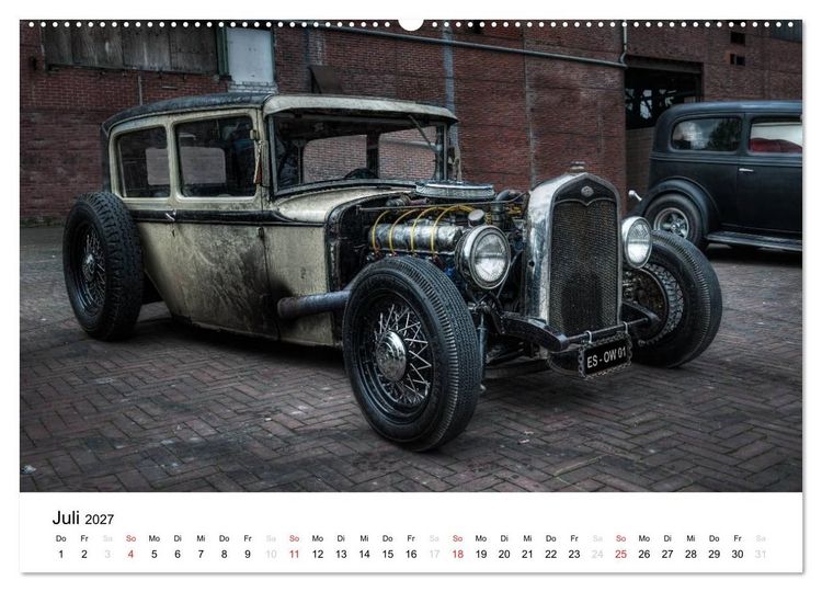 Produktbild: Custom Cars - M&auml;nnertr&auml;ume werden wahr (hochwertiger Premium Wandkalender 2027 DIN A2 quer), Kunstdruck in Hochglanz