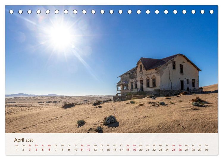 Produktbild: verlassene Sch&auml;tze (Tischkalender 2026 DIN A5 quer), CALVENDO Monatskalender
