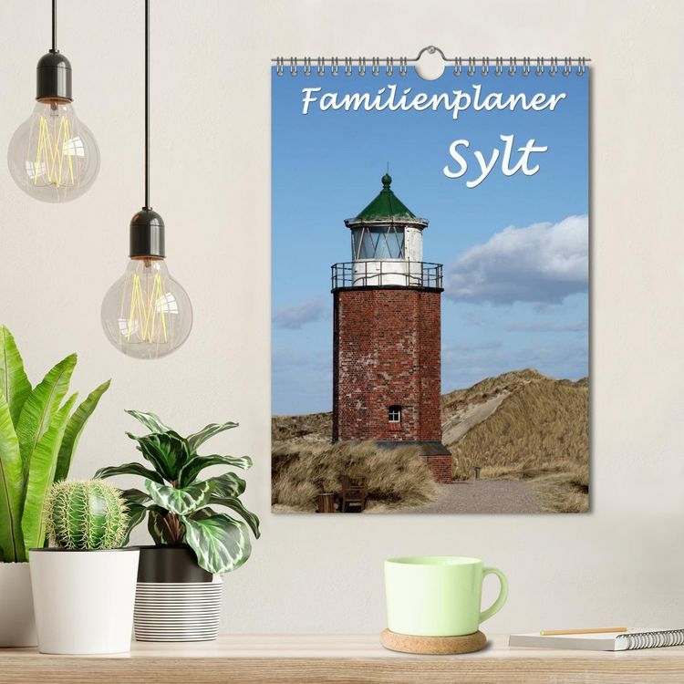 Produktbild: Familienplaner - Sylt (Wandkalender 2026 DIN A4 hoch), CALVENDO Monatskalender
