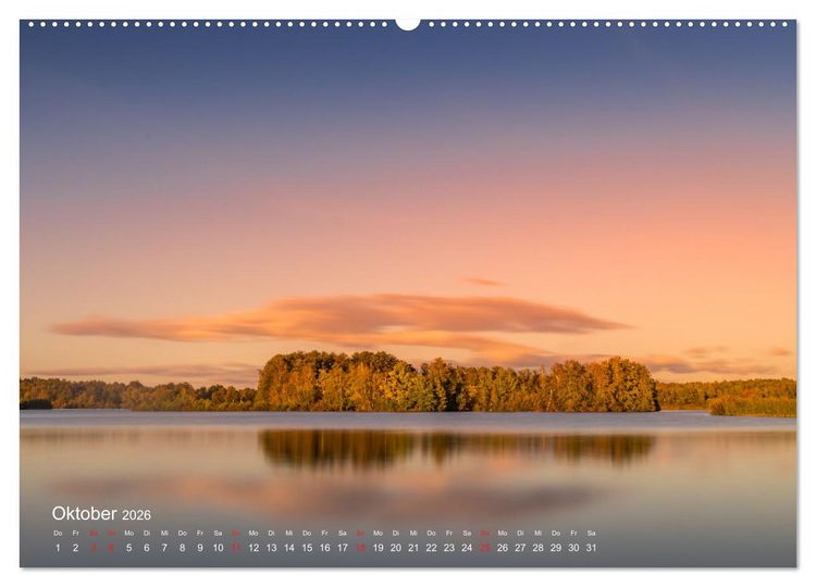 Produktbild: Deutschland Blicke in die Natur (hochwertiger Premium Wandkalender 2026 DIN A2 quer), Kunstdruck in Hochglanz