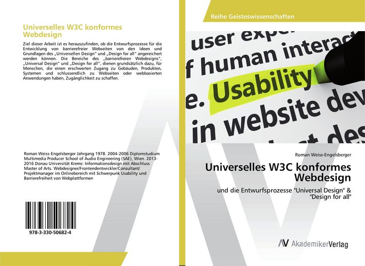 Produktbild: Universelles W3C konformes Webdesign