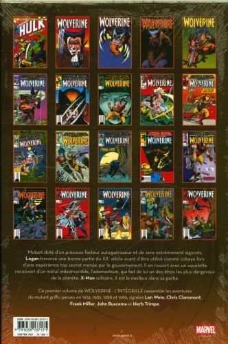 Produktbild: Wolverine : l'int&eacute;grale. 1974-1989
