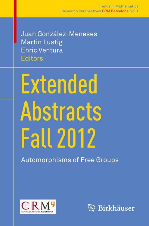 Produktbild: Extended Abstracts Fall 2012