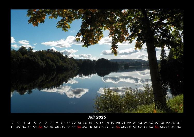 Produktbild: Tage am See 2025 Fotokalender DIN A3