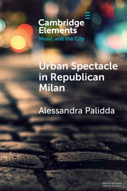 Produktbild: Urban Spectacle in Republican Milan