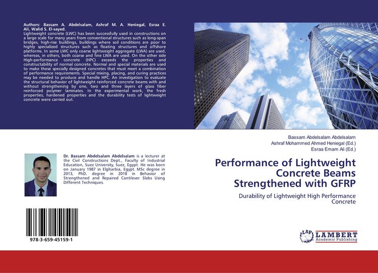 Produktbild: Performance of Lightweight Concrete Beams Strengthened with GFRP