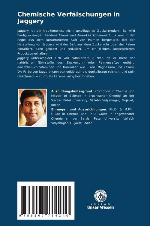 Produktbild: Chemische Verf&auml;lschungen in Jaggery
