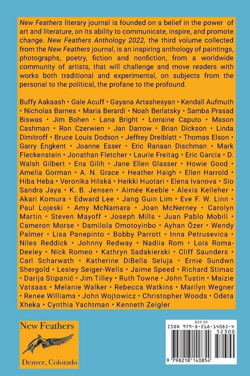 Produktbild: New Feathers Anthology 2022