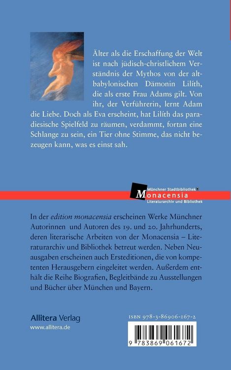 Produktbild: Lil&iacute;th, eine Metamorphose