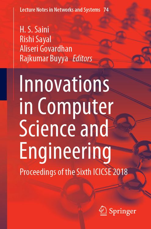 Produktbild: Innovations in Computer Science and Engineering