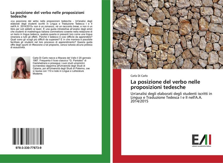 Produktbild: La posizione del verbo nelle proposizioni tedesche