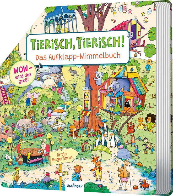 Produktbild: Tierisch, Tierisch! Das Aufklapp-Wimmelbuch